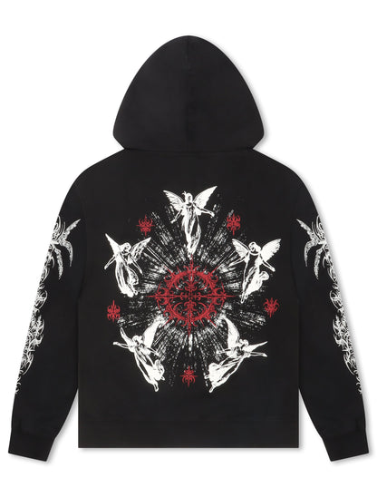 Revenge Paralysis Hoodie - Black/Red