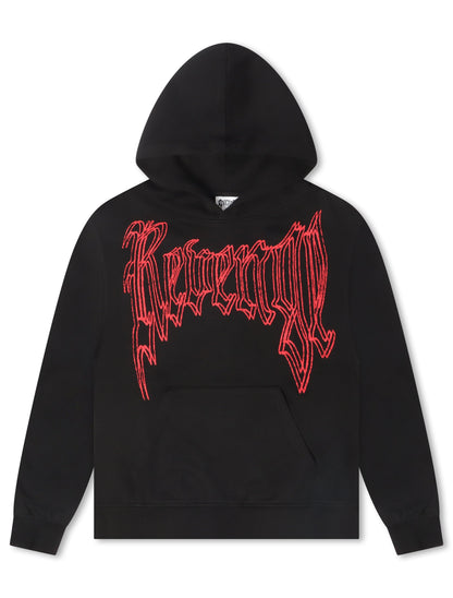Revenge Paralysis Hoodie - Black/Red