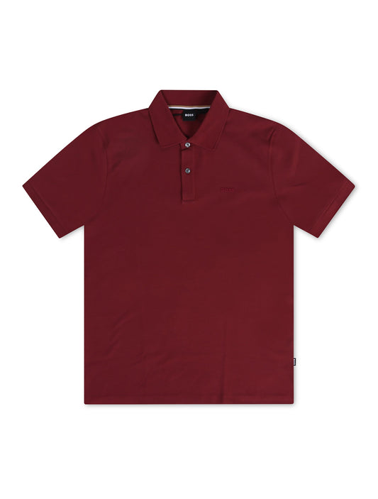 Hugo Boss Pallas Polo - Burgundy