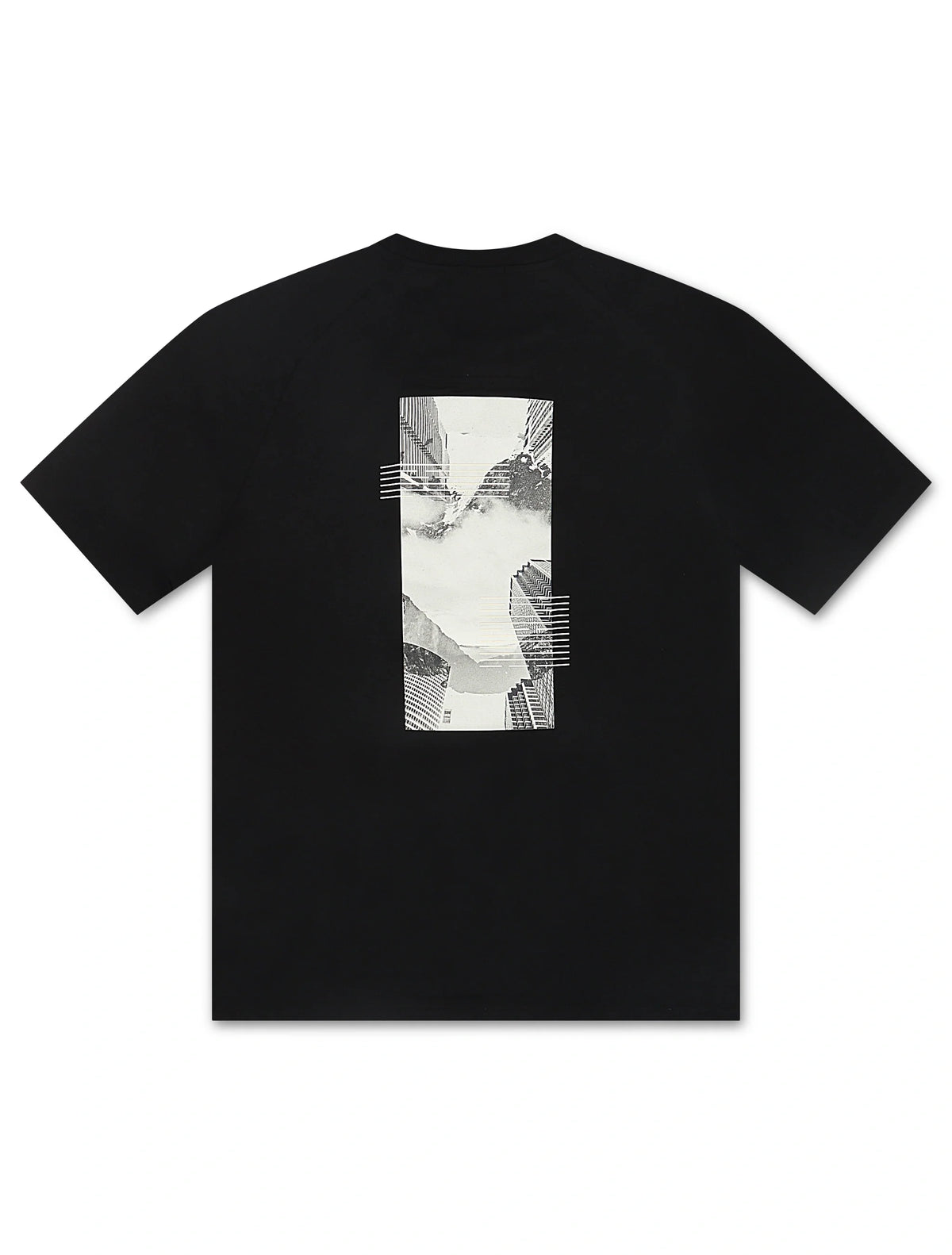 Boss Green Stripe Zone Tee - Black