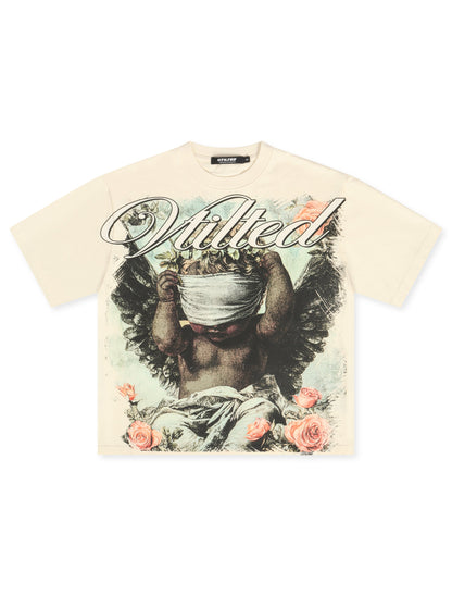 Vtilted Blossom Tee - Cream