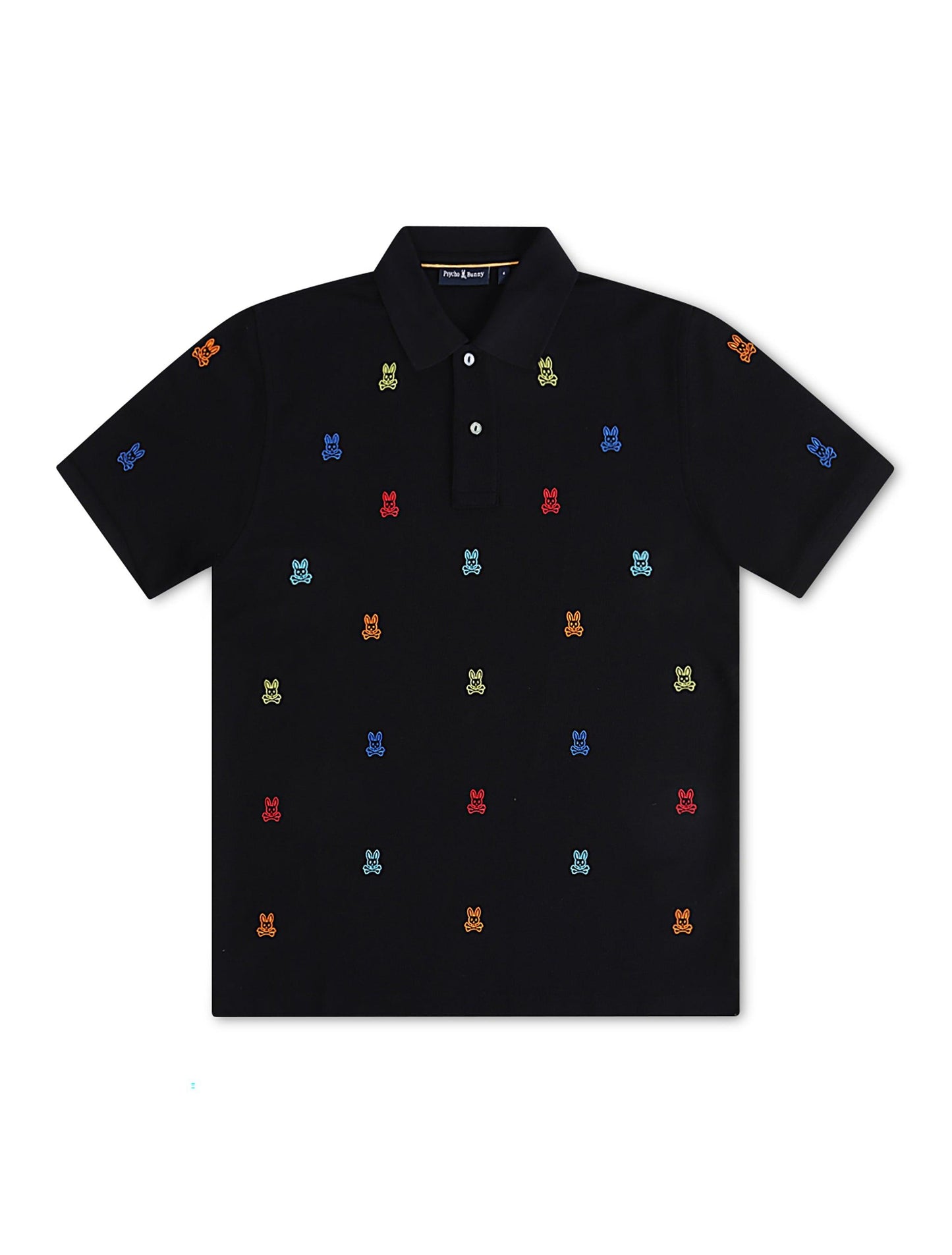 Psycho Bunny Bonham Pique Polo - Black