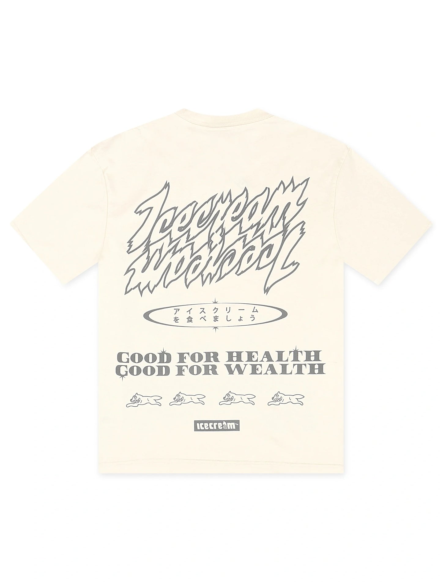Icecream These Eyes Knit Tee - Antique White