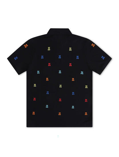 Psycho Bunny Bonham Pique Polo - Black