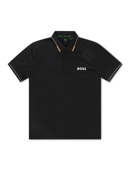 Boss Green Paul Pro Polo - Black