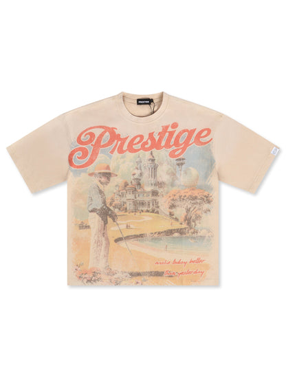 Prestige Better Than Yesterday Boxy Tee - Cream