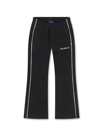 Nike Womens Studio Fleece Wide Leg Pants - Black