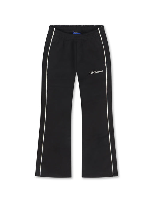 Nike Womens Studio Fleece Wide Leg Pants - Black