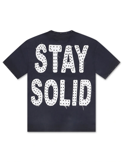 Street Approved Stay Solid Tee - Navy