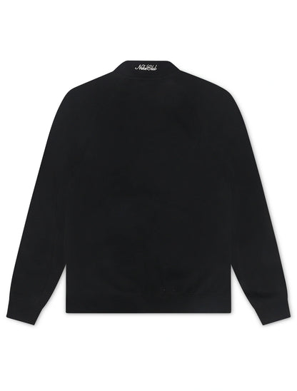 Nike Mens Club 1/2 Zip Fleece Top - Black