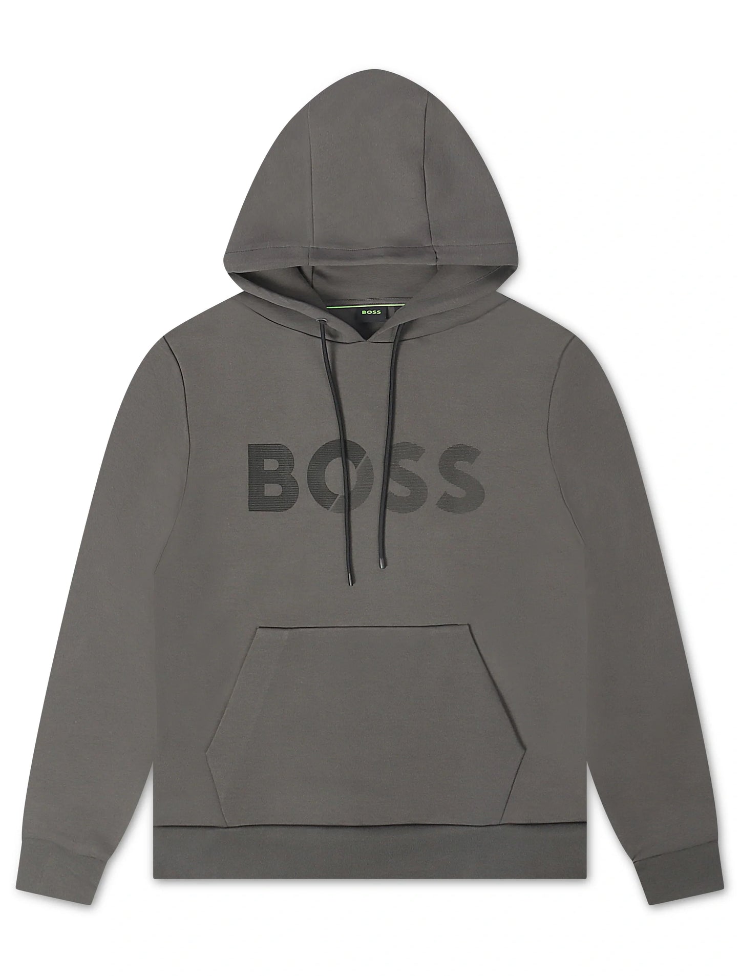 Boss Soody Tape Logo Hoodie - Gray