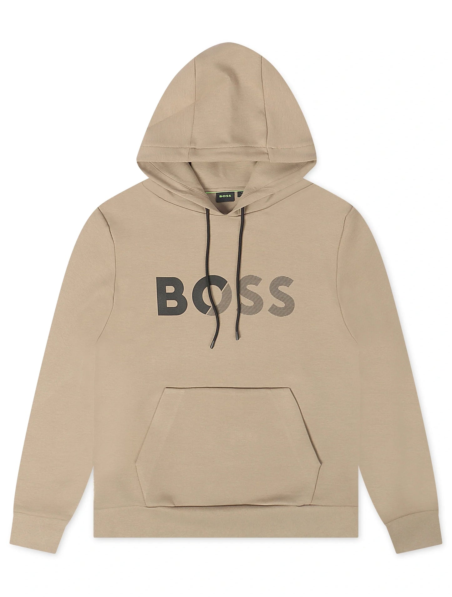 Boss Soody Tape Logo Hoodie - Beige