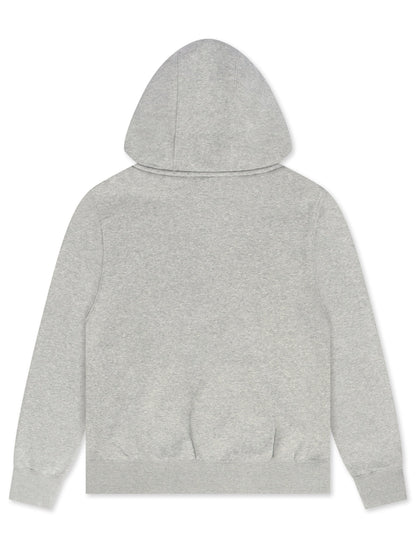 Nike Mens Full Zip Fleece Hoodie - Grey