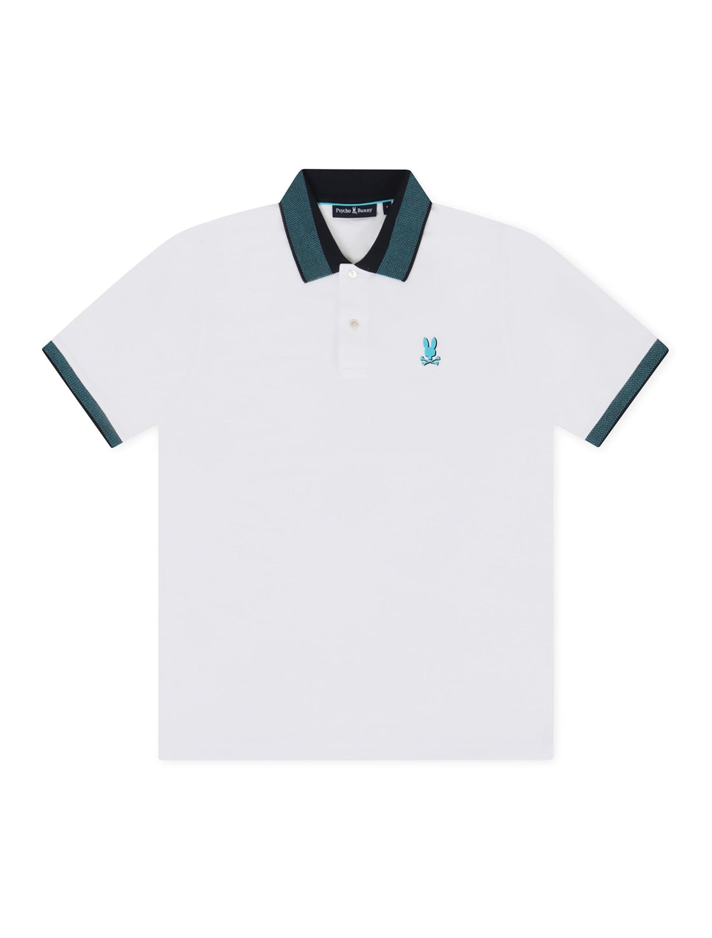 Psycho Bunny Montebello Pique Polo - White