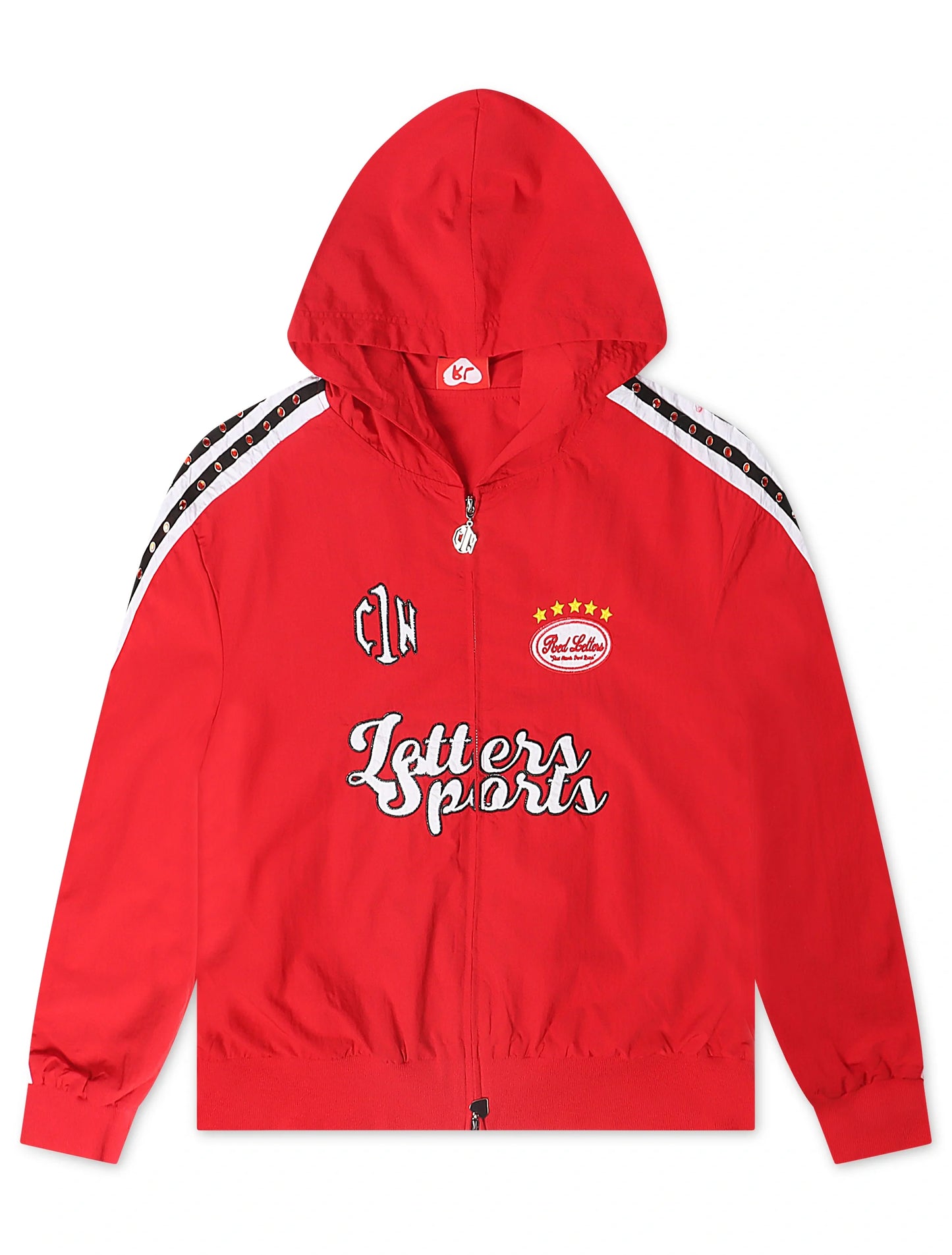 Red Letters x Cam Newton Rhinestone Hoodie - Red