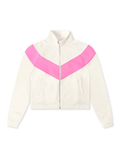 Nike Womens Sportswear Windrunner Knit Jacket - Sail/Playful Pink