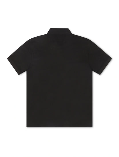 Boss Green Paddy Structure Polo - Black