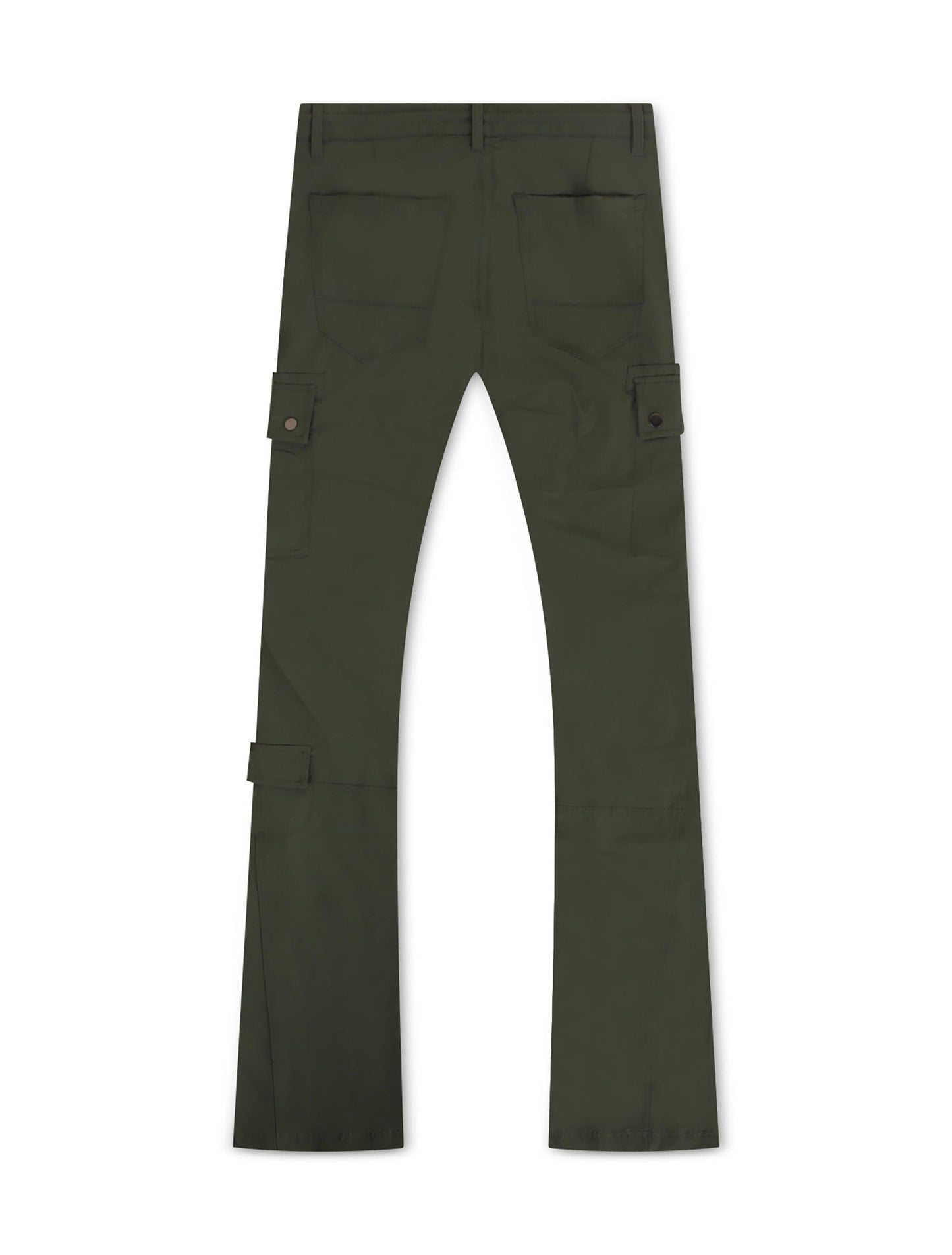 Jordan Craig Stacked Rodeo Polyester Cargo Pants - Olive