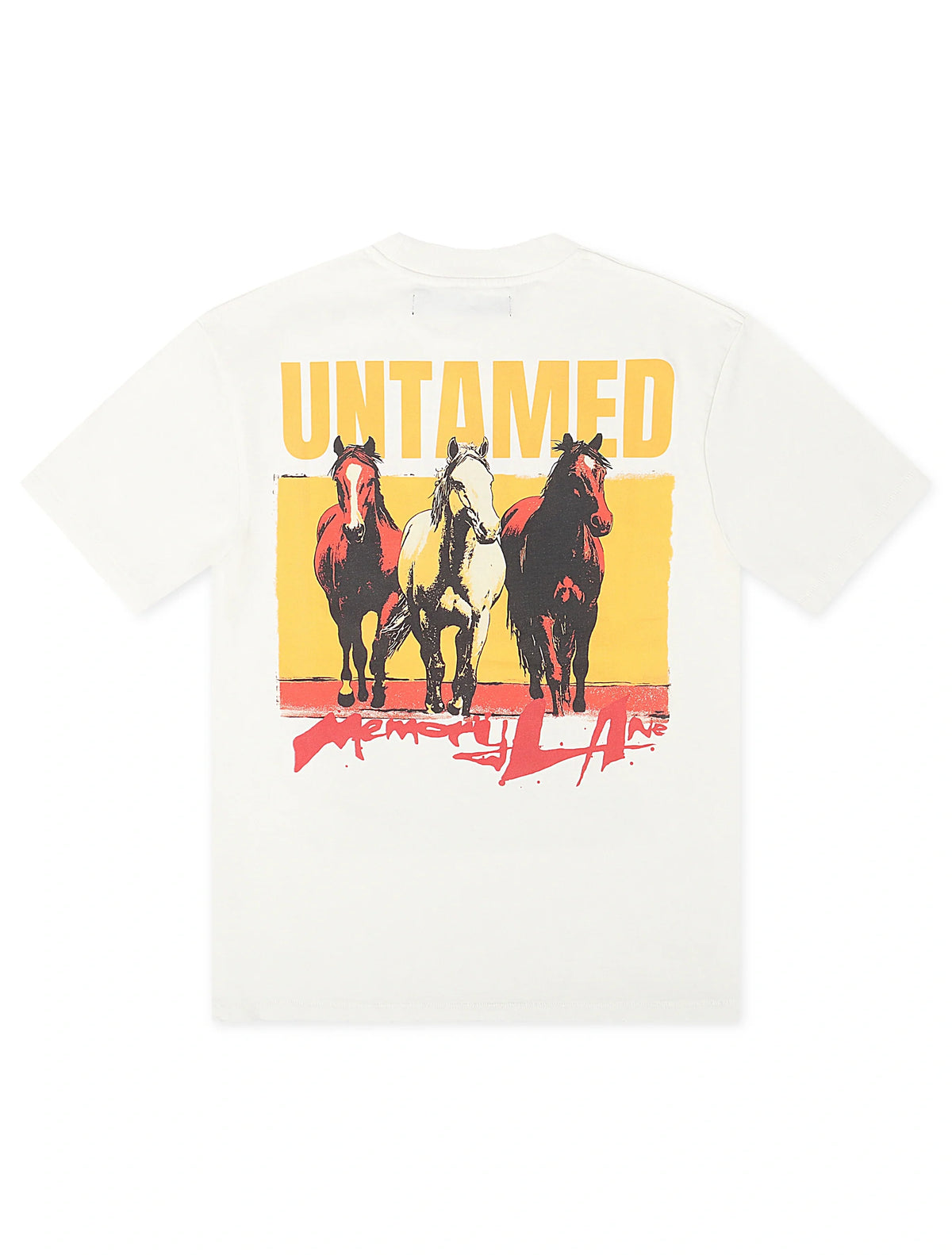 Memory Lane Untamed Tee - Antique White