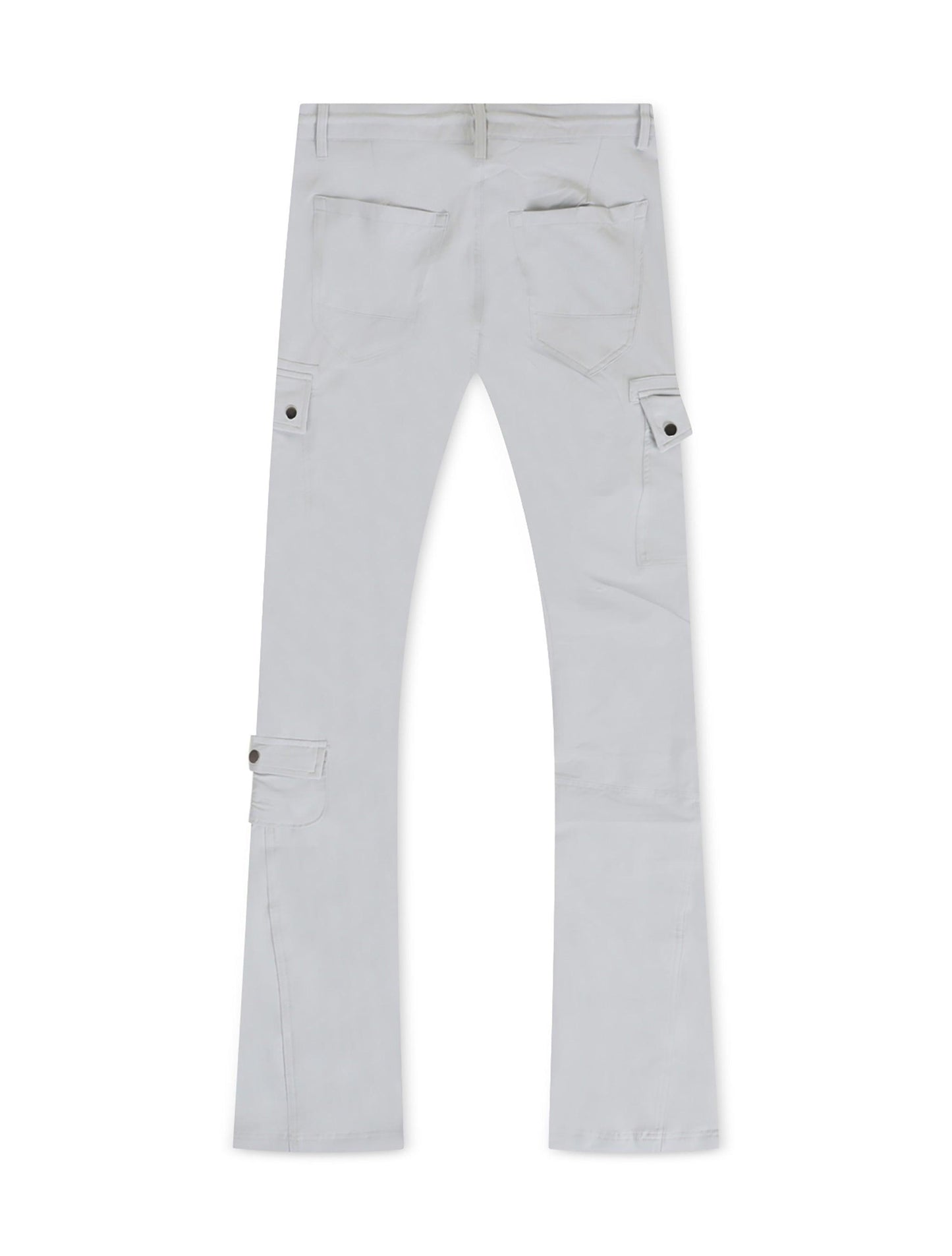 Jordan Craig Stacked Rodeo Polyester Cargo Pants - Grey