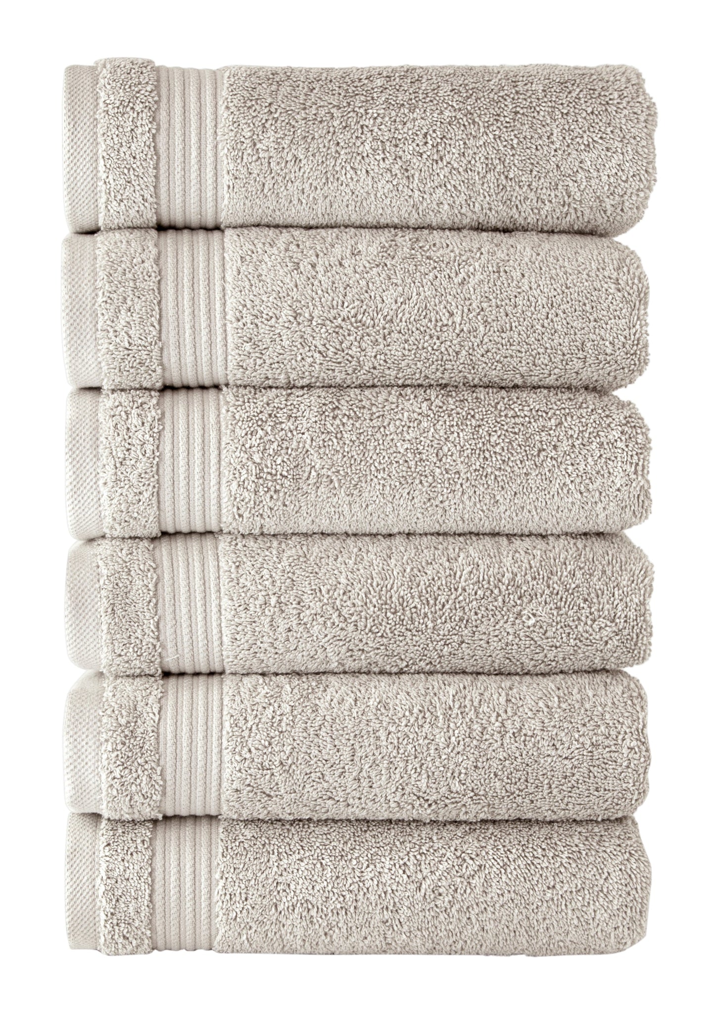 Amadeus Turkish Cotton Hand Towels - 6 Pieces - Classic Turkish Towels