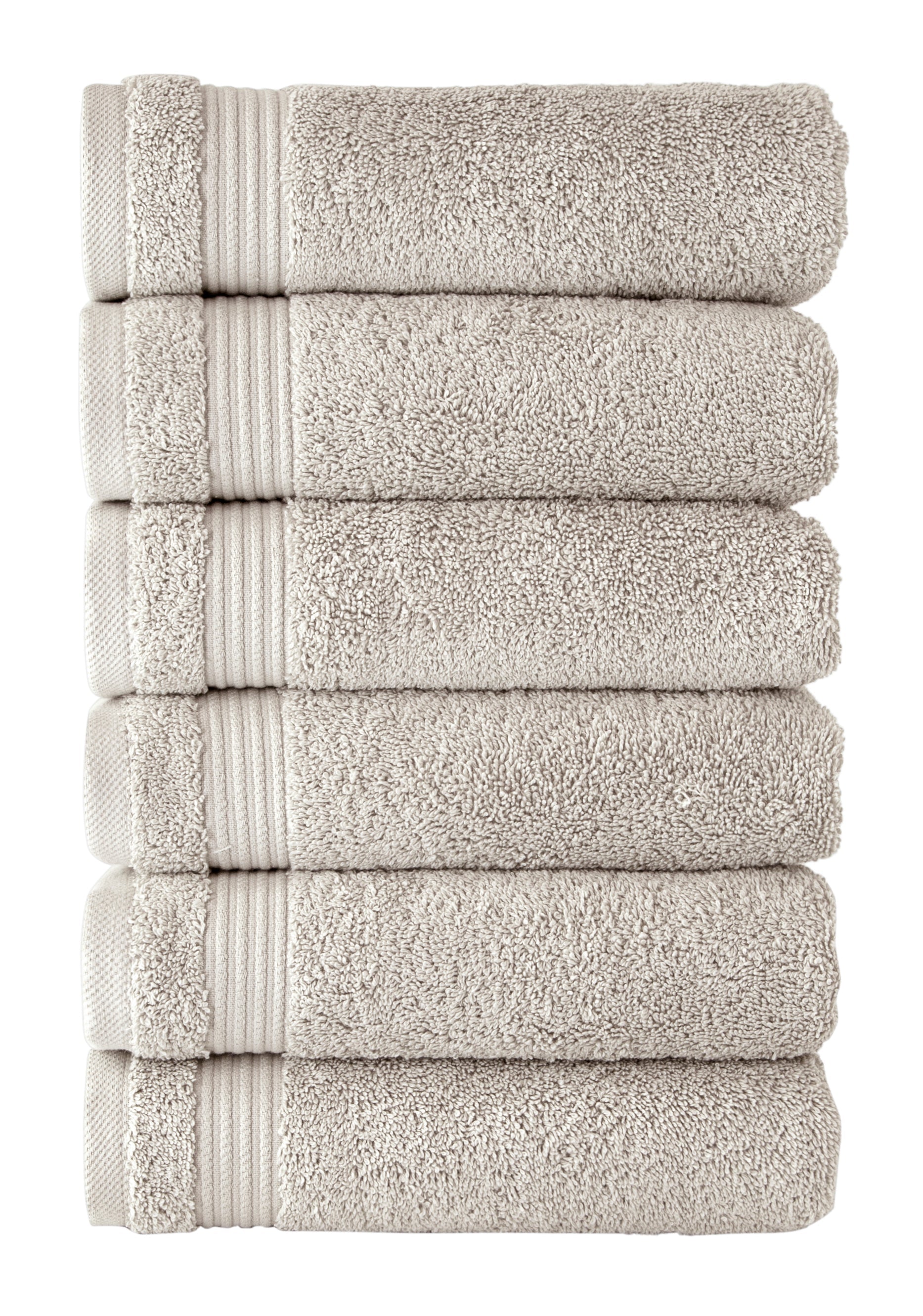 Amadeus Turkish Cotton Hand Towels - 6 Pieces - Classic Turkish Towels