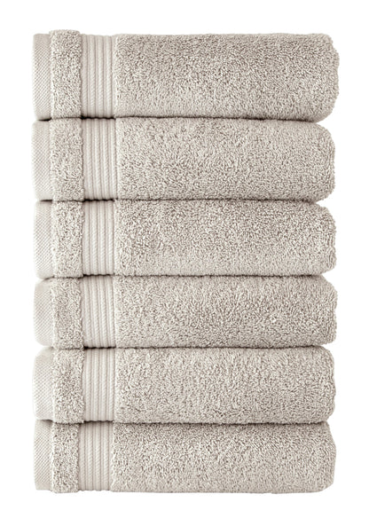 Amadeus Turkish Cotton Hand Towels - 6 Pieces - Classic Turkish Towels