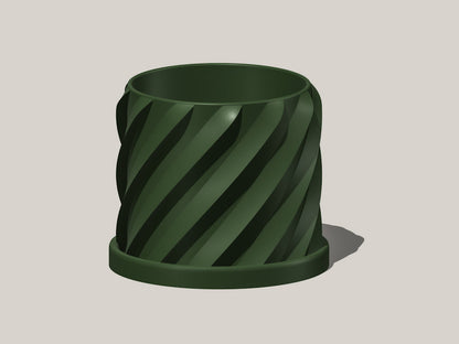Thicc Spiral Plant Pot