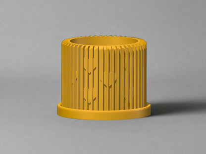 Modern Heart-Shaped Planter with Drainage & Saucer – Unique Valentine’s Day Gift for Plant Lovers, 3d Printed Planter Home Hosting Decor,