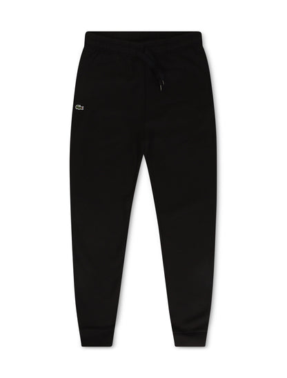 Lacoste Original Logo Print Joggers - Black