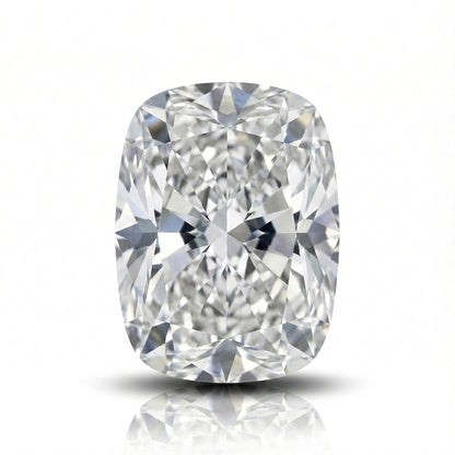 Long Cushion Cut Loose Lab Grown Diamond Stone VS2 IGI Certified