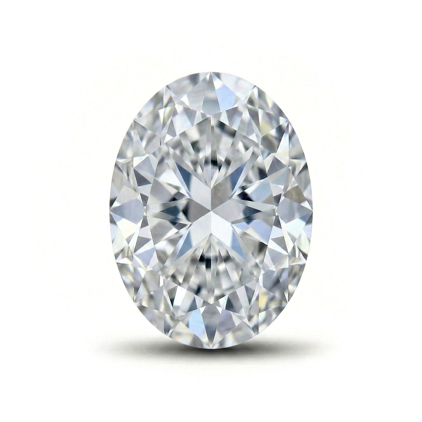 Oval Loose Lab Grown Diamond Stone VS2 IGI Certified