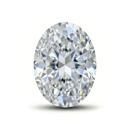 Oval Loose Lab Grown Diamond Stone VS2 IGI Certified