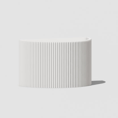 Ribbed Wall Planter