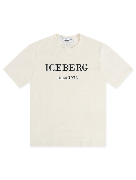 Iceberg Since 1974 Tee - Cream