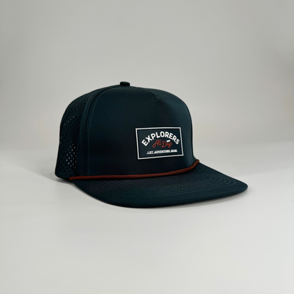 Waterproof Lrt Explorer Snapback Hat - Juniper Green