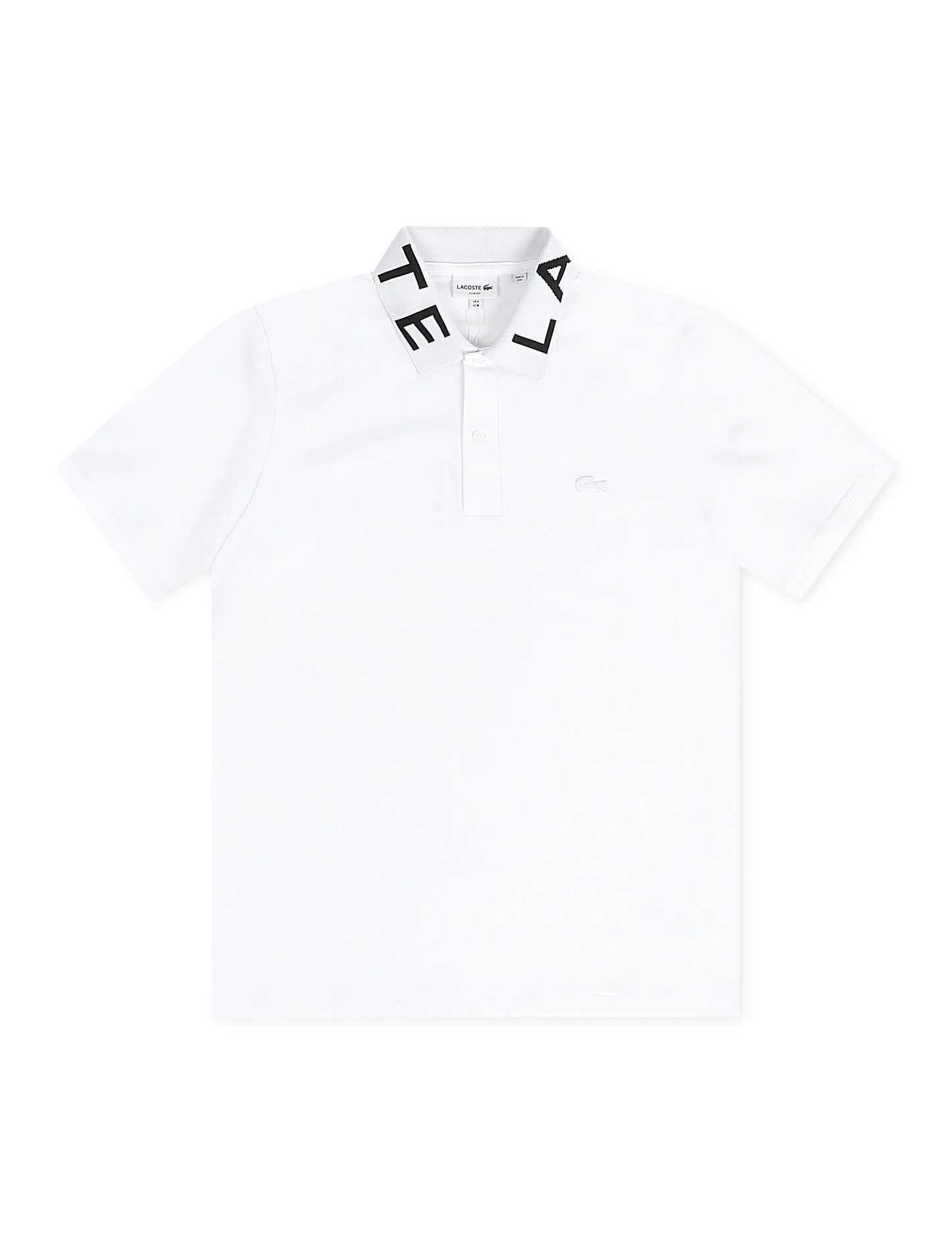 Lacoste Branded Polo - White