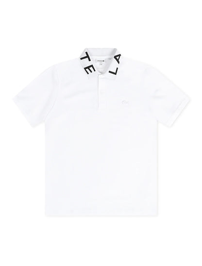Lacoste Branded Polo - White