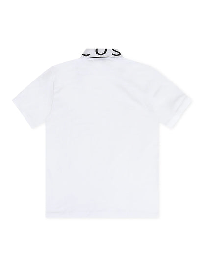 Lacoste Branded Polo - White