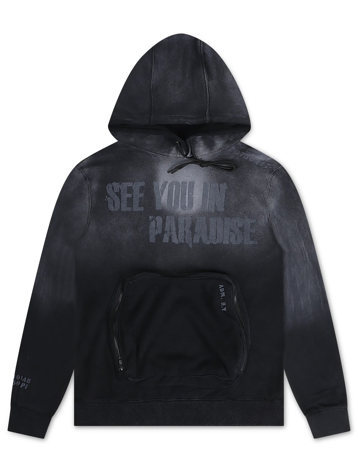 Jordan Craig Paradise Field Tech Cargo Hoodie - Black