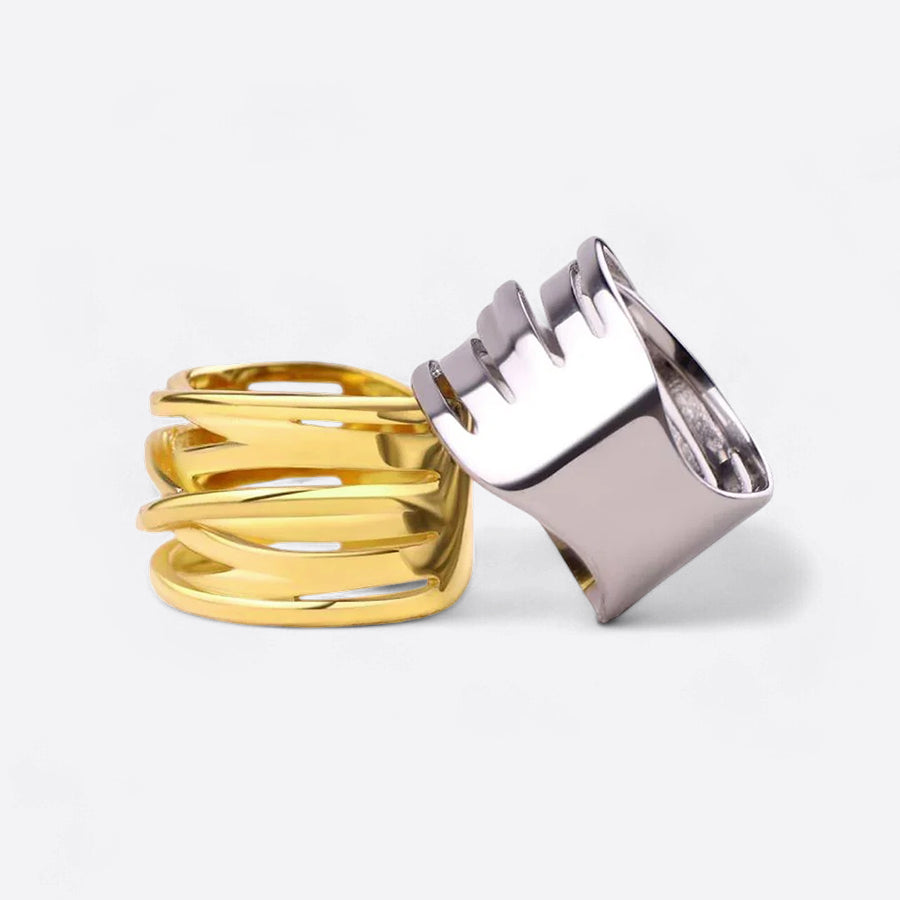 Mint & Lily Wire Wrap Statement Ring