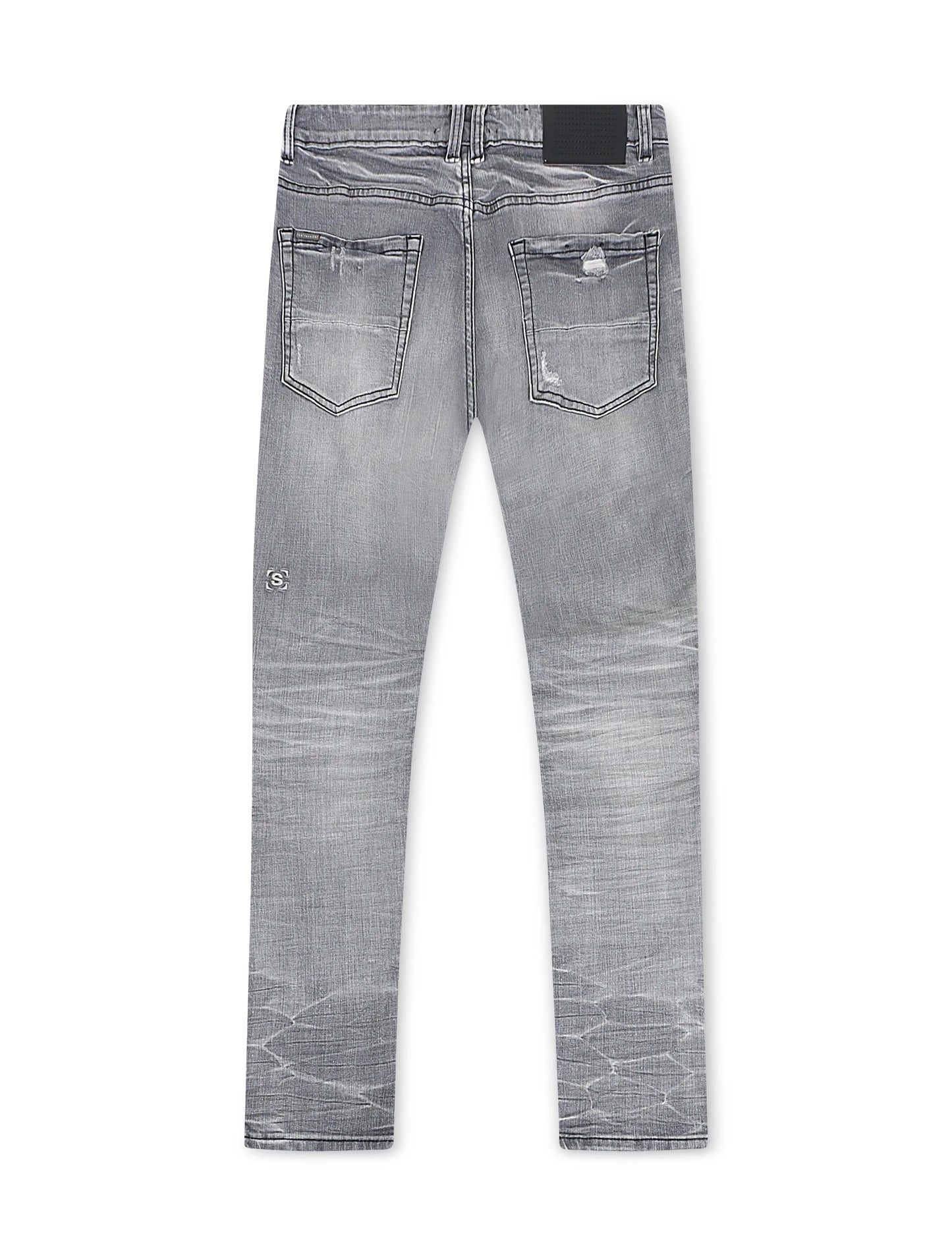 Serenede Titan Slim Fit Jeans - Grey