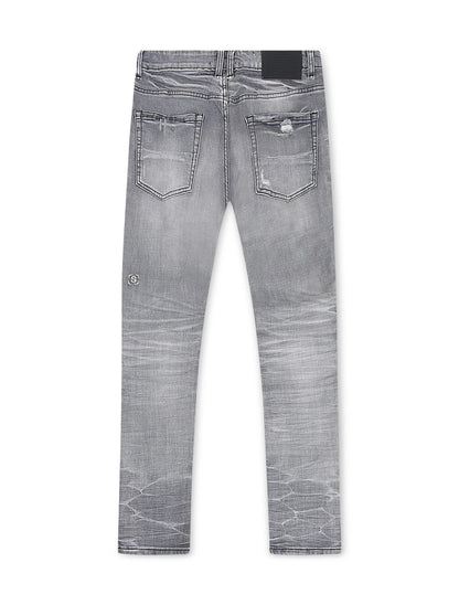 Serenede Titan Slim Fit Jeans - Grey