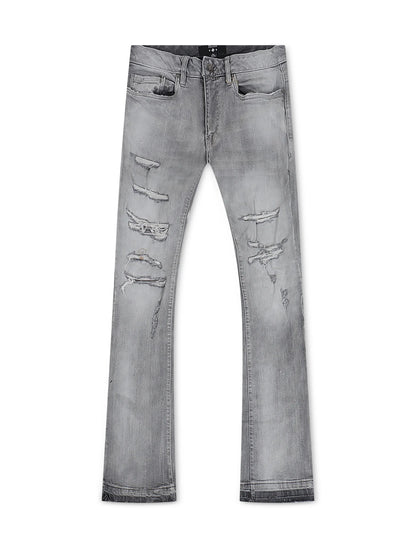 Jordan Craig Super Skinny Stacked Jean - Cement Wash