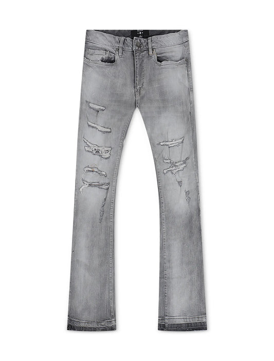 Jordan Craig Super Skinny Stacked Jean - Cement Wash