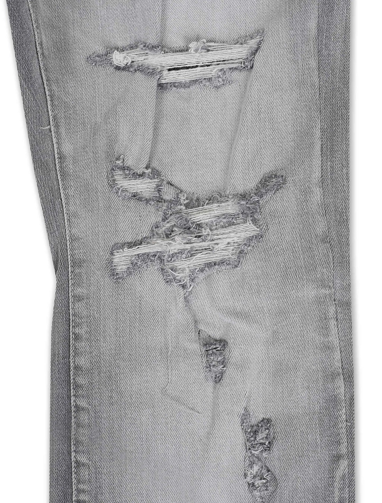Jordan Craig Super Skinny Stacked Jean - Cement Wash