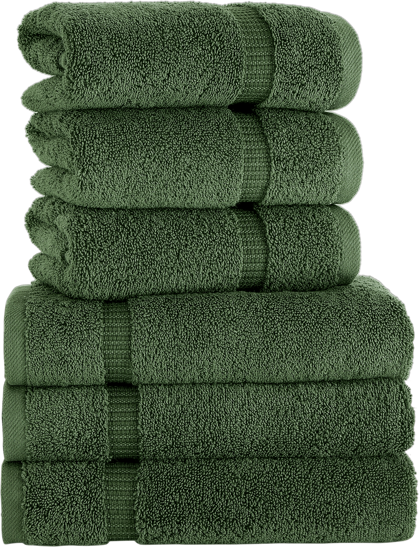 Villa Turkish Cotton Hand Towels - 6 Pieces - Classic Turkish Towels