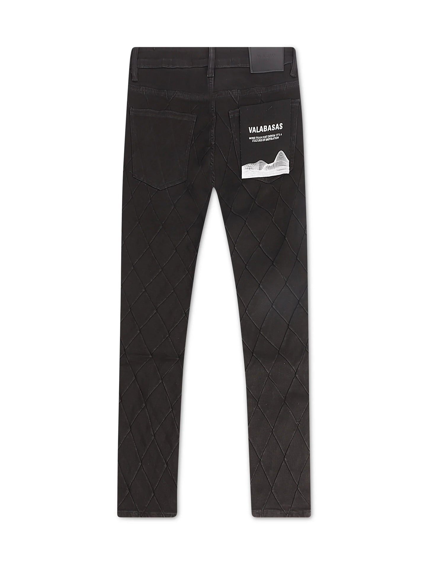 Valabasas Drift Skinny Jeans - Jet Black