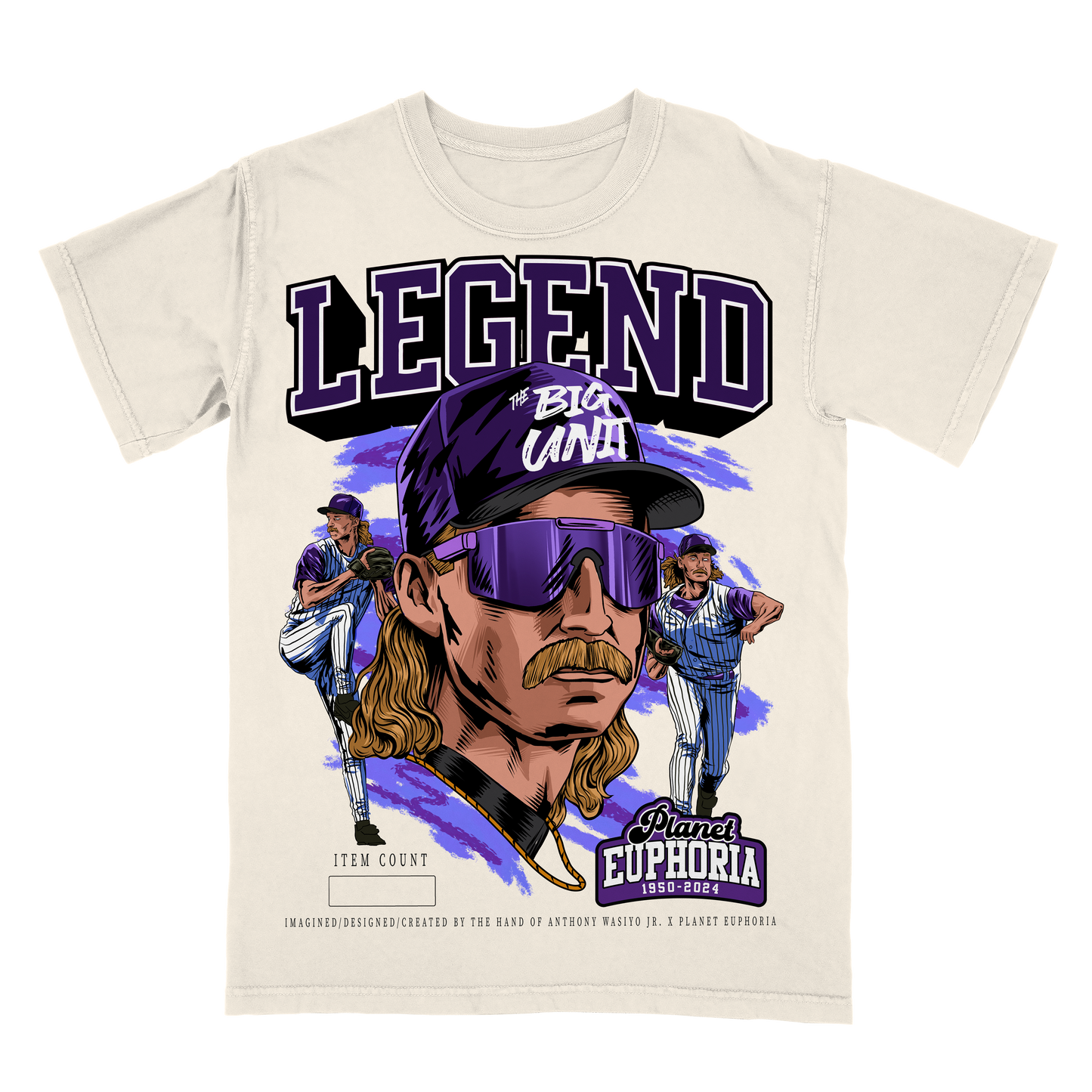 Youth Randy Johnson Limited Edition MLB Player Graphic T-Shirt