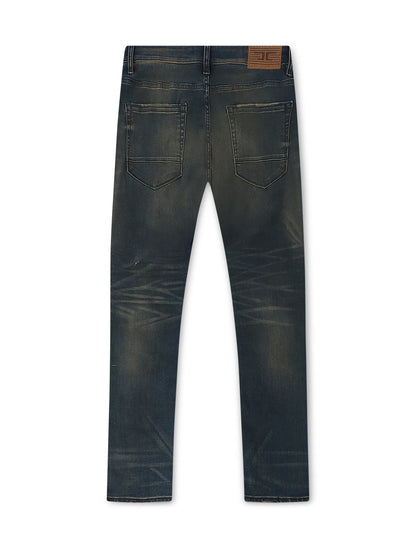 Jordan Craig Heart Break Straight Leg Jeans - Gold Miner